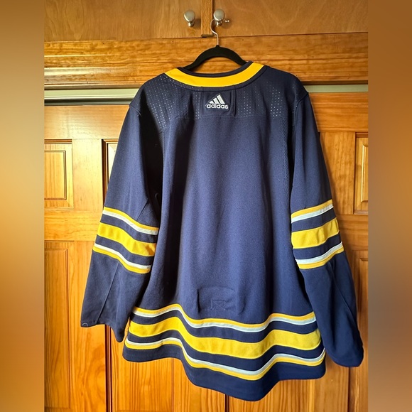 NHL Buffalo Sabres blue and yellow jersey size M - Picture 3 of 4